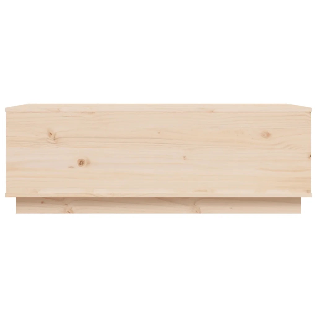 Tavolino da Salotto 100x50x35 cm in Legno Massello di Pino 813420