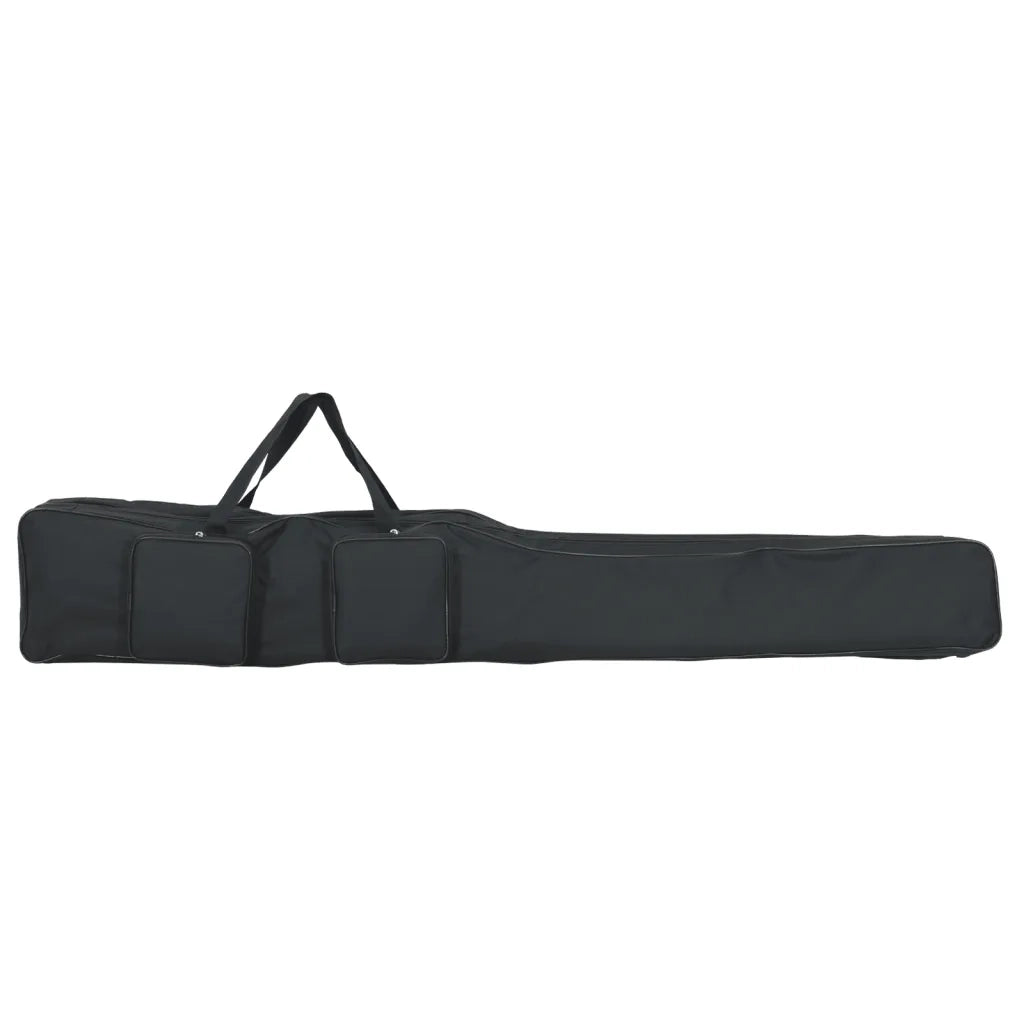 Borsa per Canna da Pesca Nera 160 cm in Tessuto Oxford
