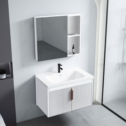 Set Di Mobili Da Bagno Con Lavabo Astor 60cm White