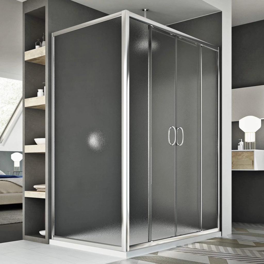Box Doccia 75x170 CM H185 stampato C mod. Replay Duo 2 Ante