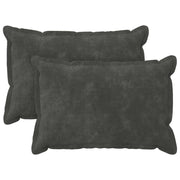 Cuscino con cuscino HOUTEN 2 pz Antracite Fleece in microfibra 935711