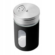 KADAX Pepper Pot, barattolo per spezie in acciaio nero da 90 ml