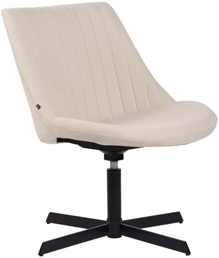 Sedia da Lounge Granby crema