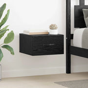 Armadio da Notte con cassetto 2 pcs Rovere nero 35 x 35 x 20 cm 882355