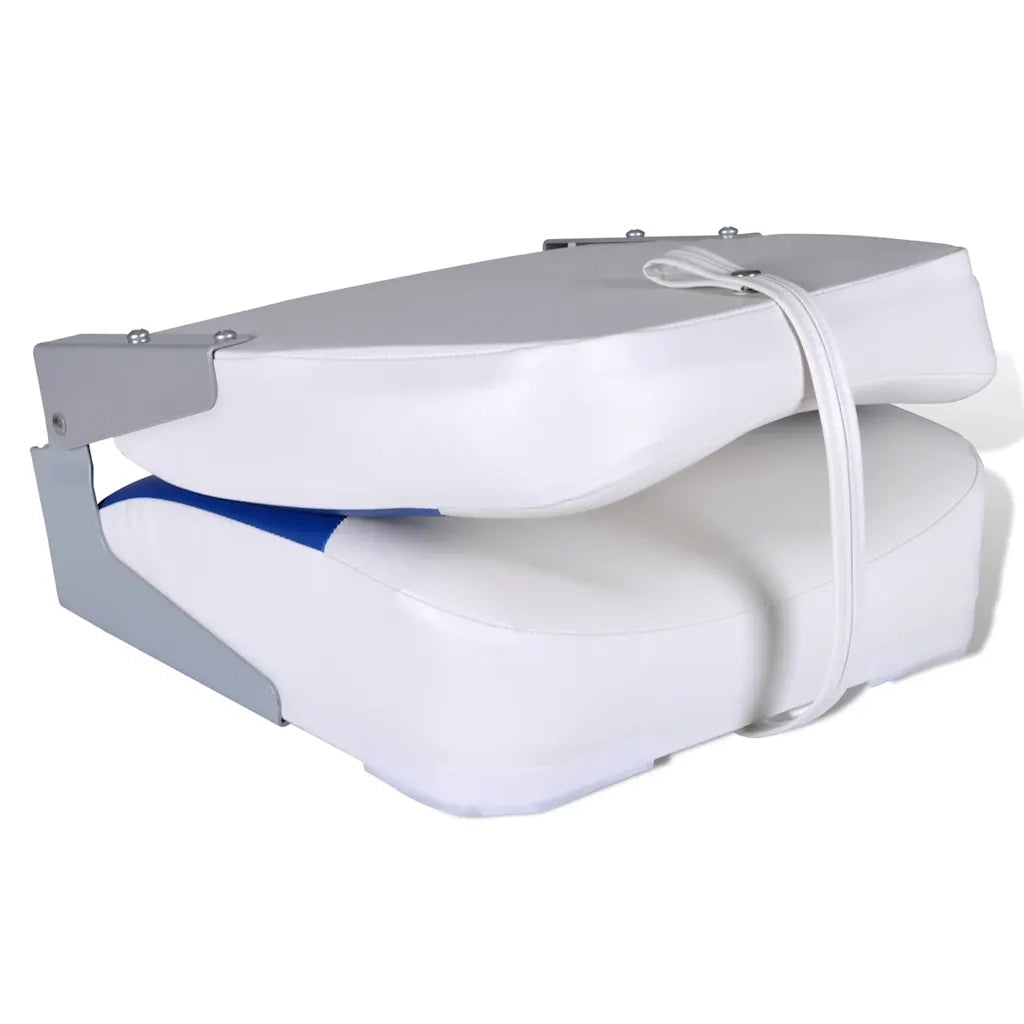 Sedile per Barca con Schienale Pieghevole e Cuscino 41x36x48 cm CFW7931142