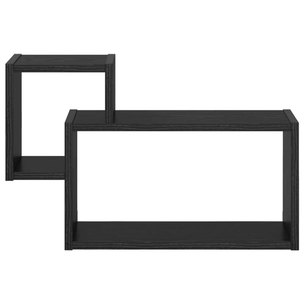 Scaffale da parete A parete Nero 55 x 15 x 35 cm 8012109