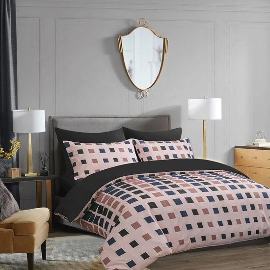 Tessuto di copertura per letto di seconda mano 200x200 cm - microfibra ipoallergenica ultradolce con chiusura a zip