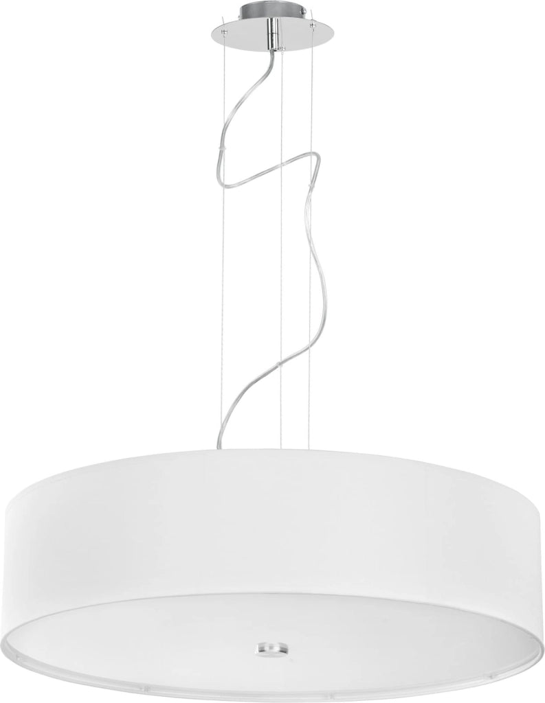 Lampadario sospeso Nowodvorski Viviane bianco Ø63 3xE27