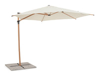 Ombrellone da Giardino Ø330x244 cm in Acciaio Rica Naturale