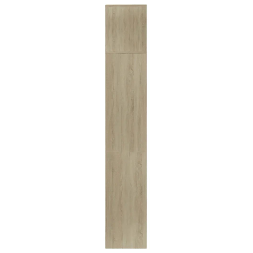 Set Mobili Libreria-Porta TV 3 pz Rovere Sonoma 180x30x180 cm