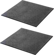 Set di 2 tappeti antivibrazioni per lavatrici e asciugatrici - Tappeto antiscivolo in gomma 60 x 60 cm