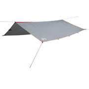 Telone da campeggio | Tenda da campo Grigio/Arancione 300x294 cm Impermeabile