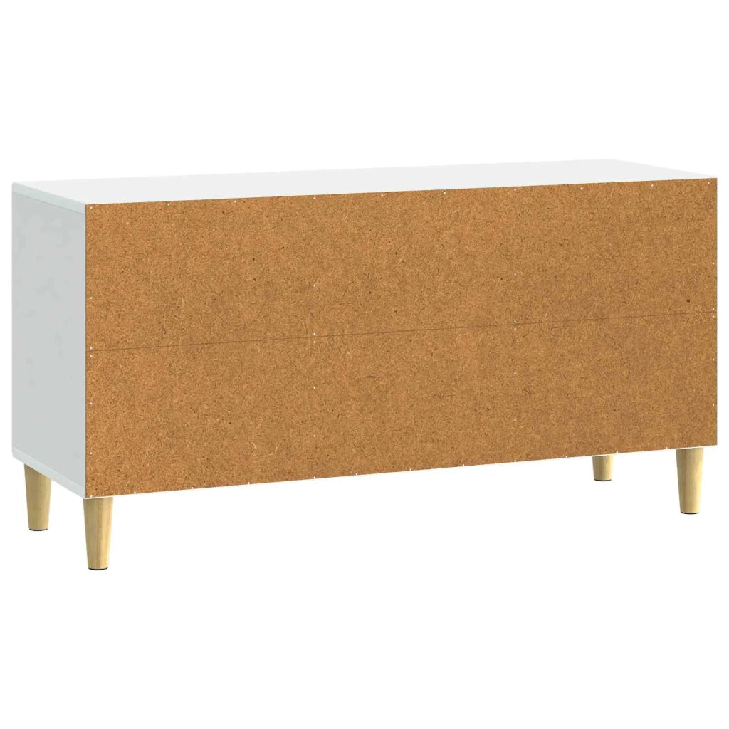 Mobile TV Bianco 99 x 34,5 x 50 cm Legno ingegnerizzato 894715
