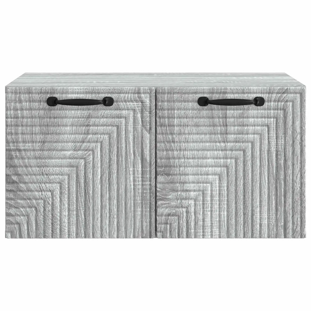 Mobile Porta TV da Muro Grigio Sonoma 59,5 x 41 x 30 cm