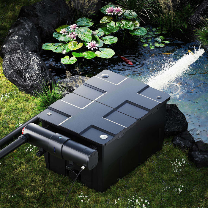 Filtro a camera per laghetto CBF-550 L per filtrazione di max 60.000 l