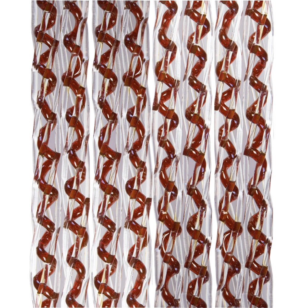 Tenda Elicoidale Cristal Coco Marrone 140 X in PVC 240 cm