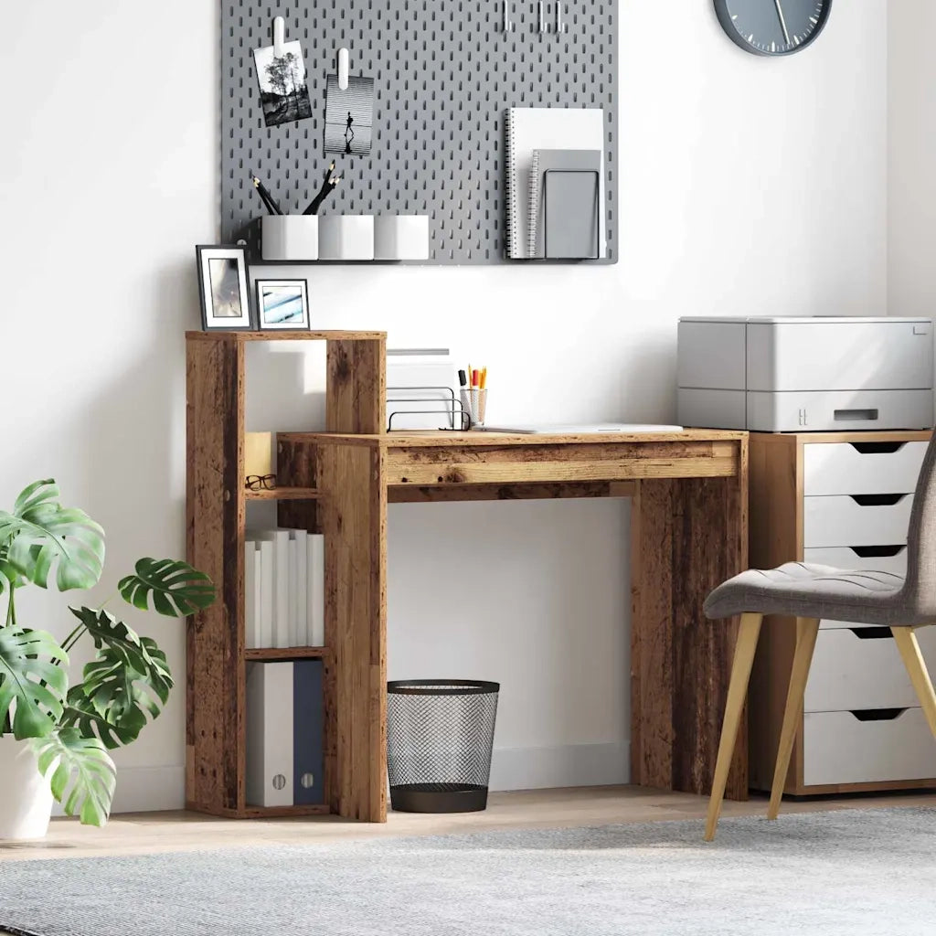 Scrivania | Tavolo da Ufficio Legno vecchio 100 x 40 x 90 cm Legno multistrato