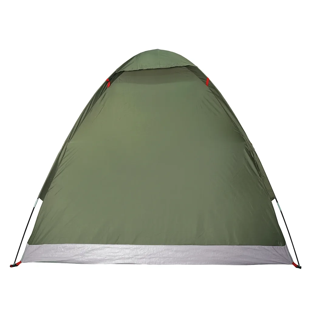 vidaXL Tenda da Campeggio a Cupola 2 Persone Verde Oliva Impermeabile
