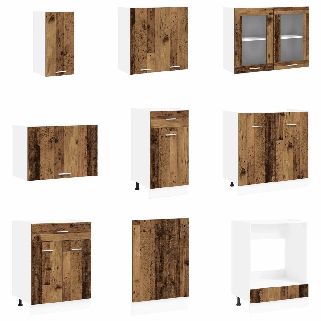 Unità Cucina Lyon 8 pcs Legno multistrato 3445857