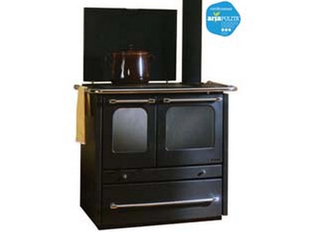 1pz cucina legna termosovrana d.s.a. 13,5 kw antracite misure cm96,4x64,0x88,9h cod:ferx.fer145848