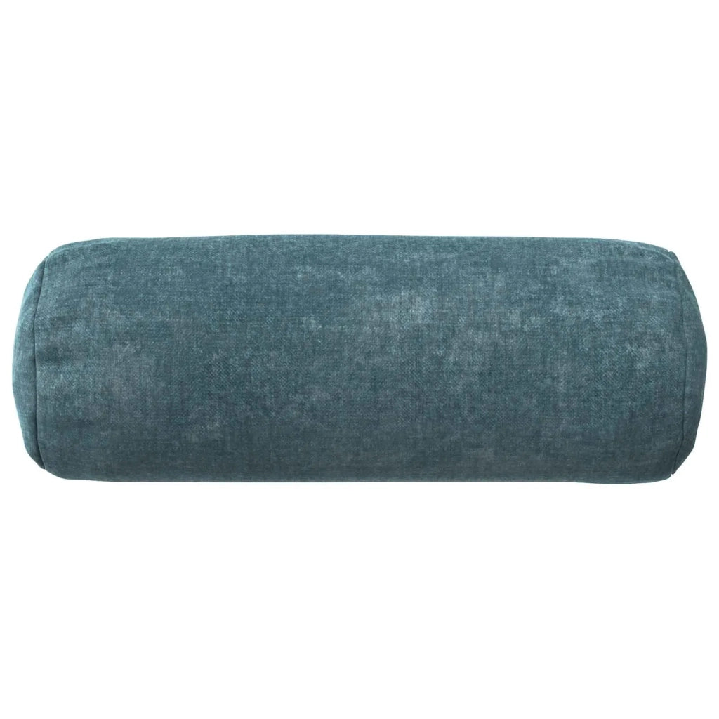 Federa 6 pcs HEERLEN Blu Ø 15 x 40 cm Tessuto Chenille 923286