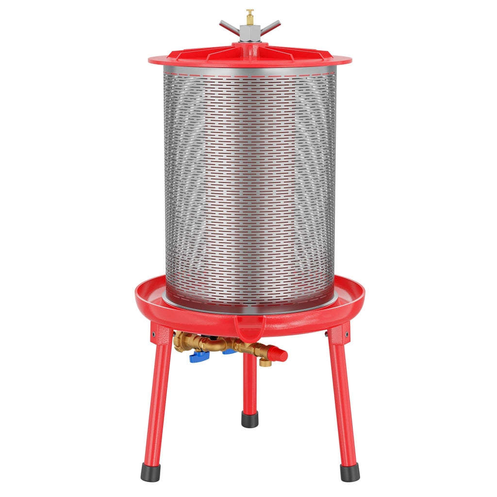 Idropressa per frutta da 40 litri in acciaio inox, 3 bar, con membrana, Pressa ad acqua