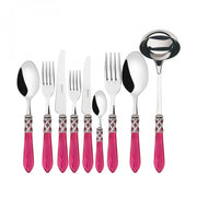 ALADDIN Ghiera Argento Anticato, Posate Set 75 pz, Scatola