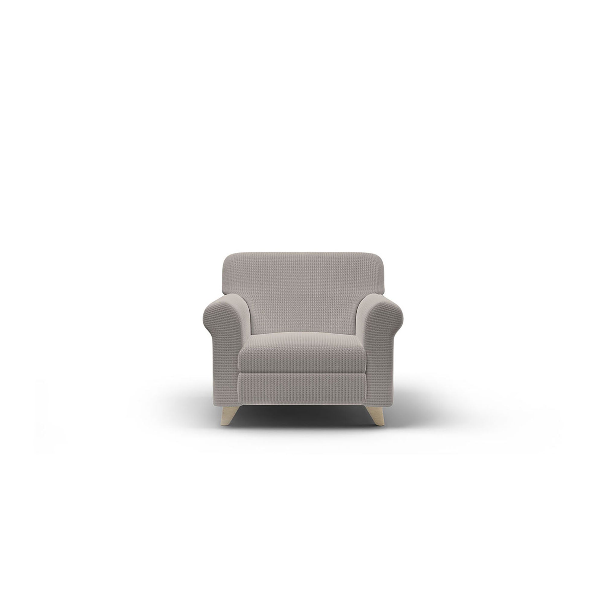 Copridivano Elasticizzato 3 Posti in Poliestere Iris Tortora