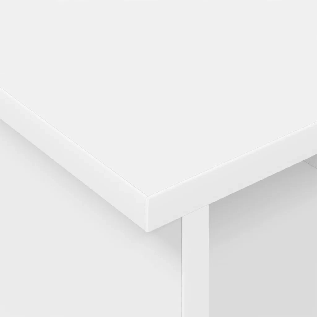 Supporto TV Bianco 100 x 35 x 35 cm Legno multistrato 891032