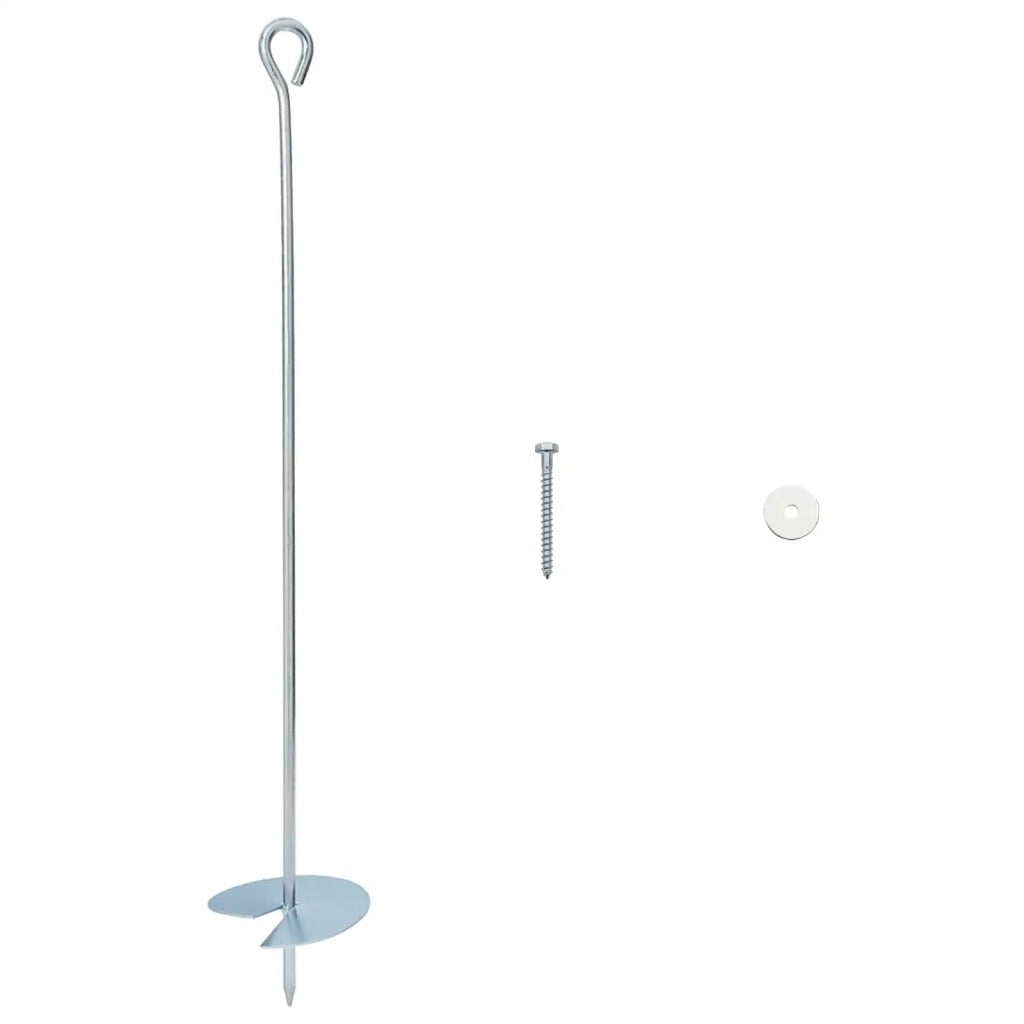 Ancora per Terra 10 pz Argento ?10 x 60 cm CFW4840168