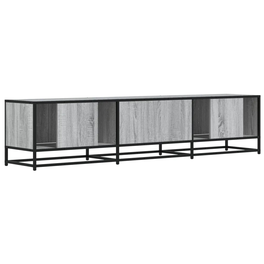 Mobile Porta TV Grigio Sonoma 180x35x41 cm in Truciolato 3300788