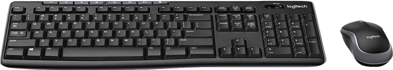 ORIGINAL Logitech Accessori per computer nero 920-004508 MK270 - Tastatur, Maus Kit di mouse e tastiera wireless MK270