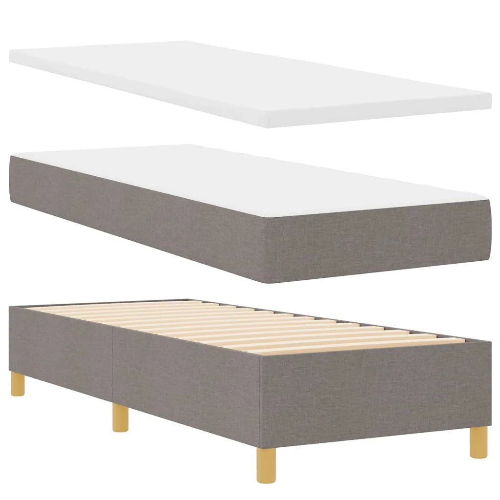 Letto a molle con materasso Talpa 80 x 200 cm Tessuto 3339655