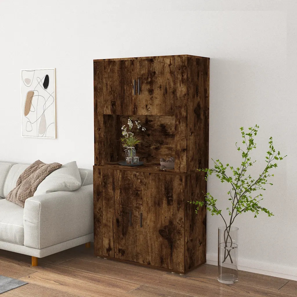 Credenza Rovere Fumo in Legno Multistrato 3185356