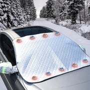 Copertura Antivento per Auto in Inverno - 148 x 116 cm - Protezione da Neve Ghiaccio Gelido UV - Contenuto .