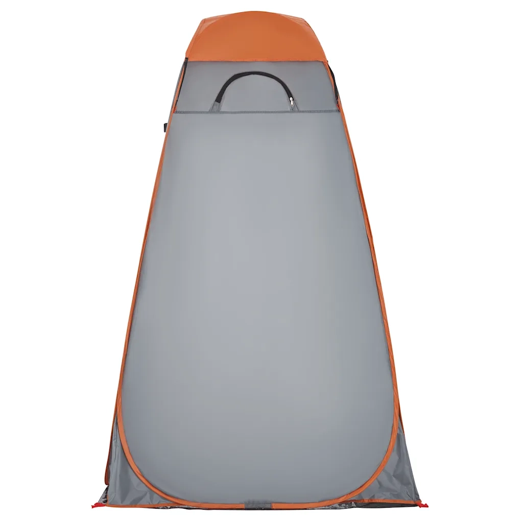 Tenda Privacy Pop-Up - Tenda da esterno Grigio e Arancione Impermeabile 457455