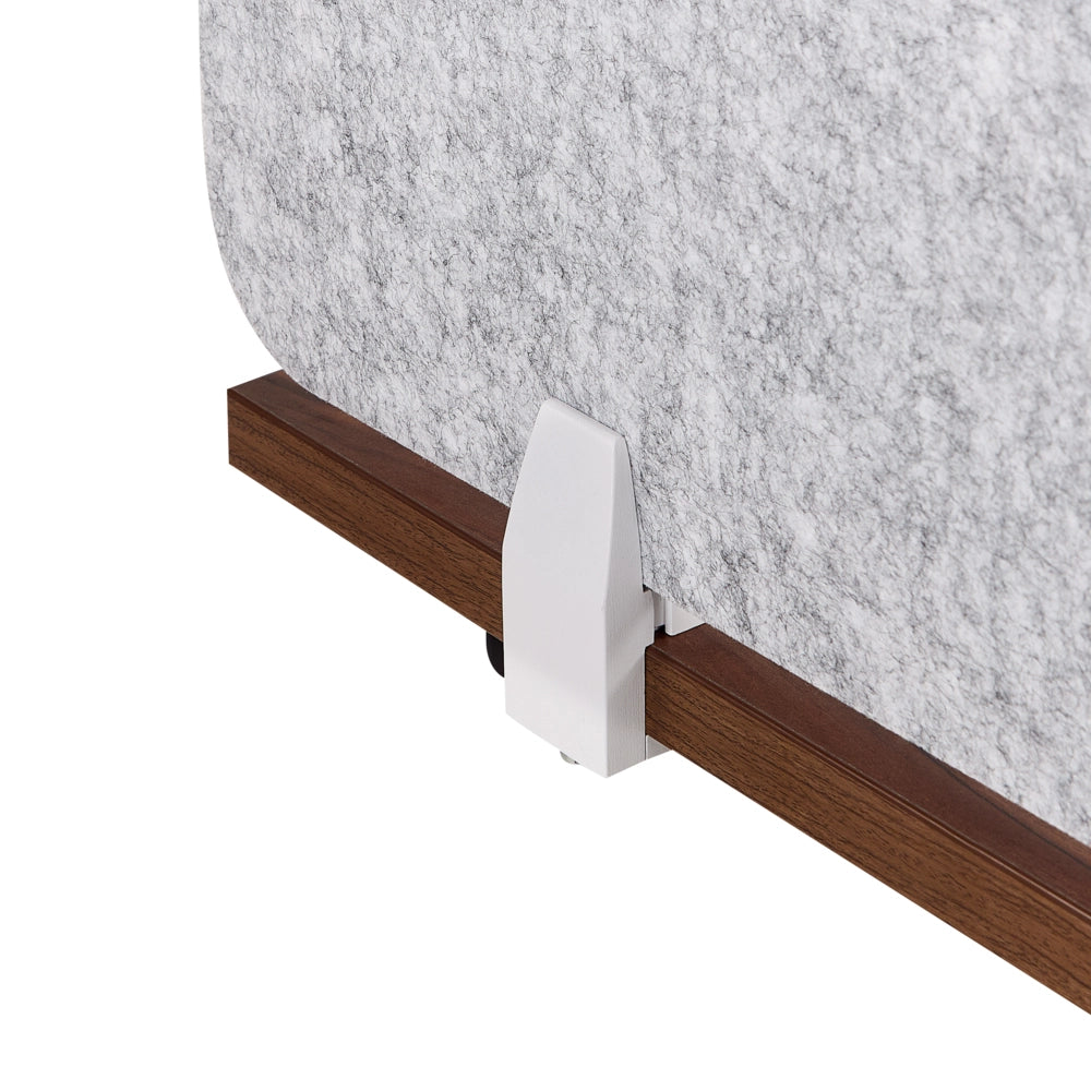 Pannello Divisorio Grigio Fonoassorbente 80 x 50 cm in Plastica PET