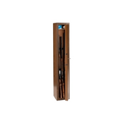ARMADIO PORTAFUCILI C/TESORETTO EFFETTO LEGNO 5 posti - IDEAL STAR