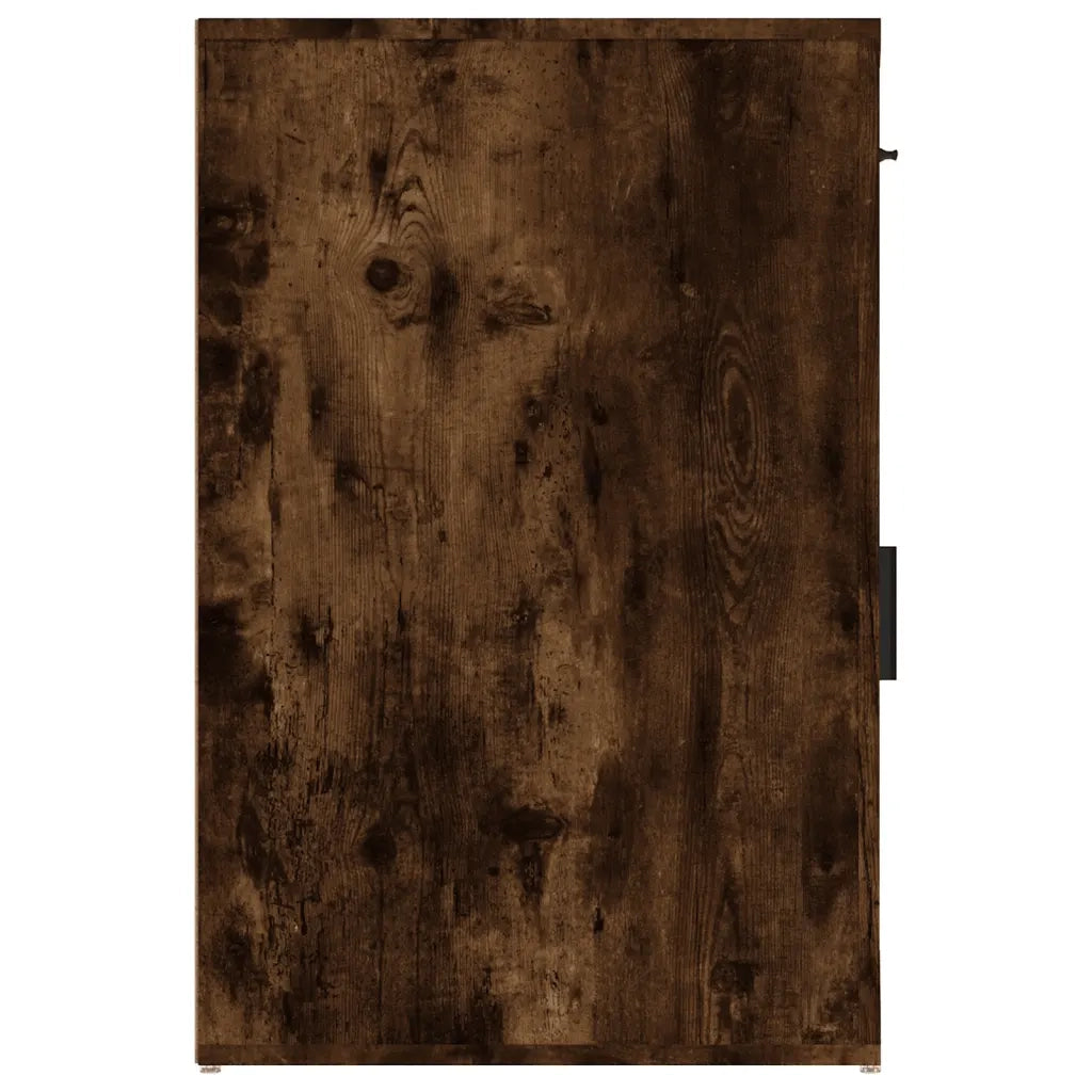 Mobile Scrivania rovere fumo 40x49x75 cm Legno Multistrato 816797