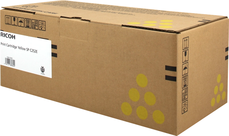 ORIGINAL Ricoh toner giallo 407534 SP C252EY ~4000 Seiten