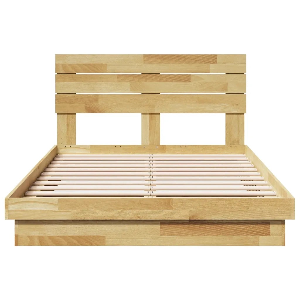 Struttura Letto con Testiera senza Materasso 120x200 cm 3315742