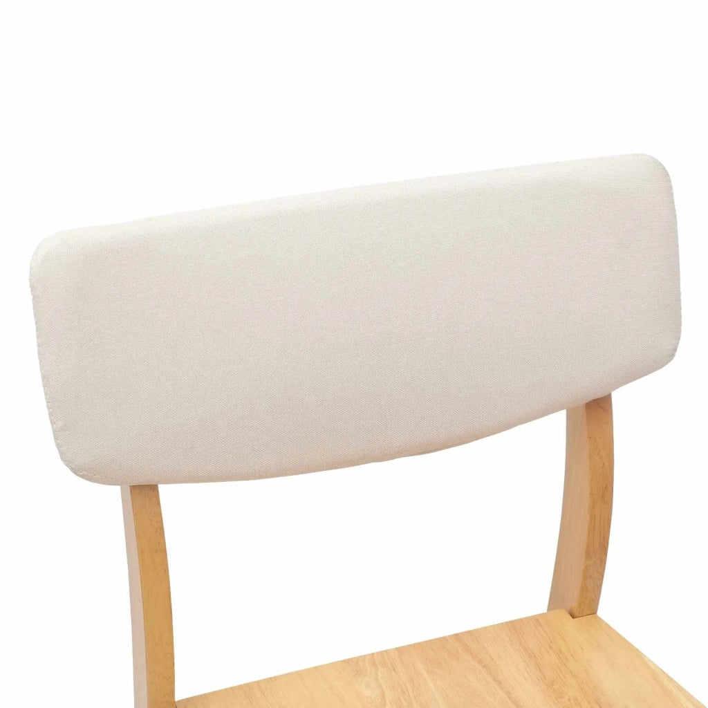 Sedie da pranzo 2 pcs Naturale 48 x 49 x 95 cm 42020477
