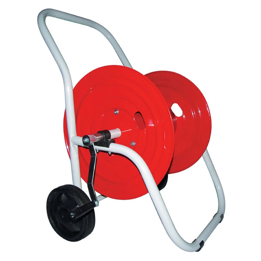 CARRELLO AVVOLGITUBO TUBO MAX 82m MISURA 1/2" CON MANICO E RUOTE VALGARDEN