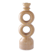 Portacandela Mary, Marrone, Ceramica, 9,5x10,7x30,5 cm