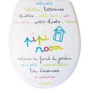 Gelco 707425 pipi room sedile wc termoindurente plastica multi