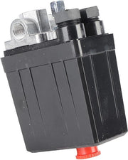 Regolatore di pressione per compressore ad alta qualità con valvola di controllo 1/4" - 4 ingressi - 240V 16A 90-120PSI.
