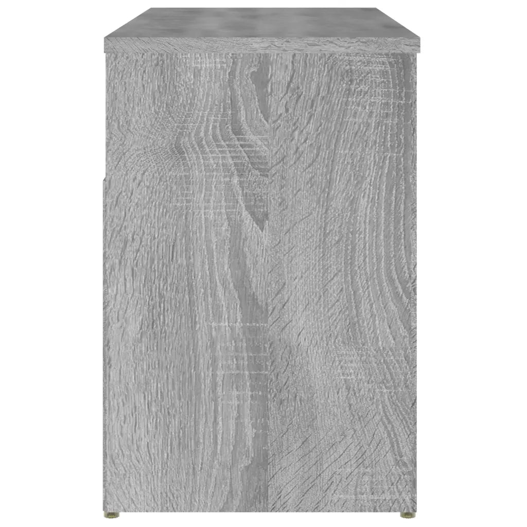 Scarpiera Grigio Sonoma 80x30x45 cm in Legno Multistrato