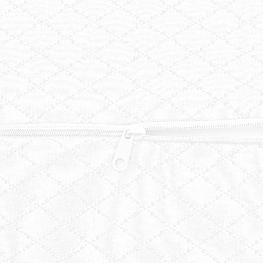 Cuscino per Gambe Bianco 52 x 20 x 12 cm Schiuma Memory CFW7857899