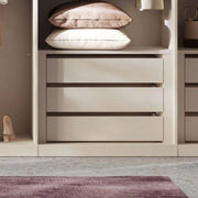 Cassettiera interna 3 cassetti per armadio Londra cashmere L90
