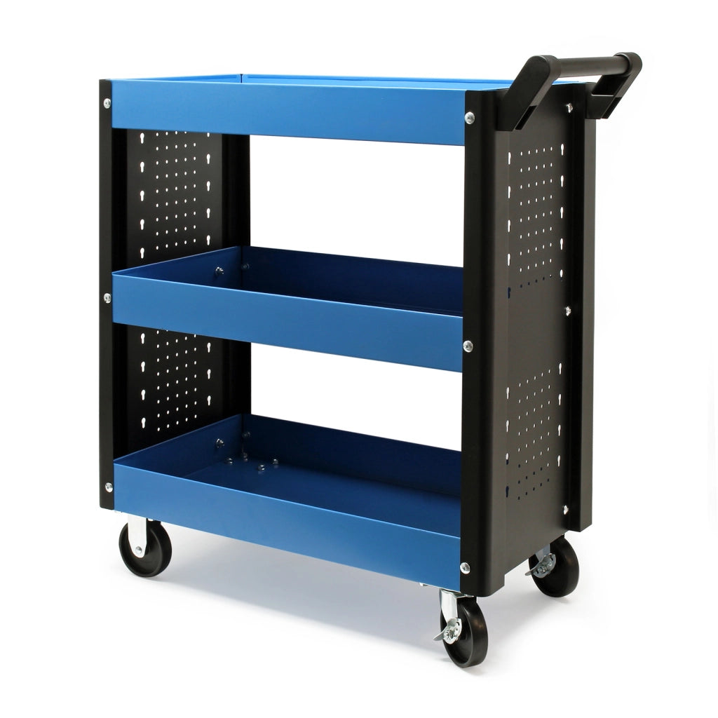 Carrello portautensili a 3 ripiani con freni Porta attrezzi con ruote